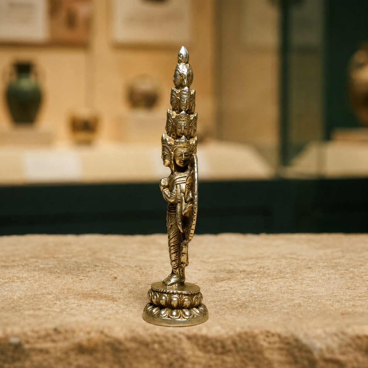 Thogchag Altar Statue | Tibetan Avalokiteshvara Tool