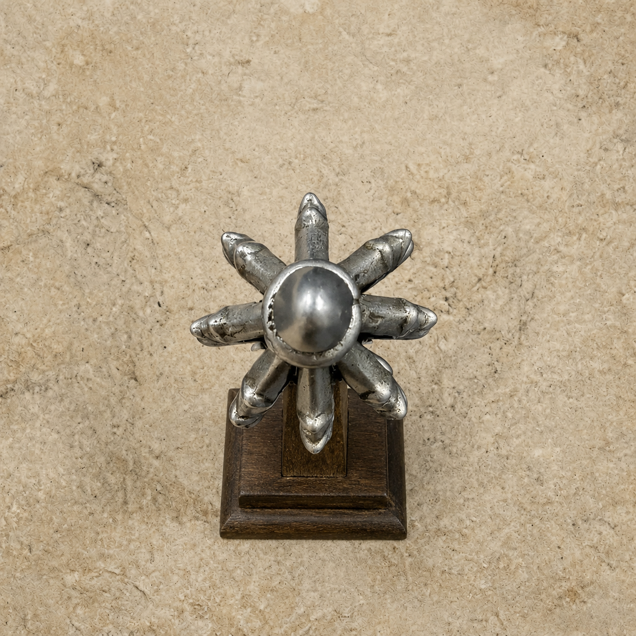 Meteoric Iron Phurba Pendant | Tibetan Buddhist Amulet