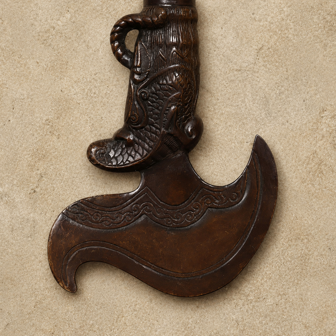 Copper Hayagriva Phurba Kila Ritual Dagger