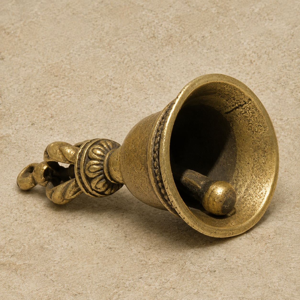 Vajra Hand Bell | Tibetan Buddhist Altar Bronze Dorje