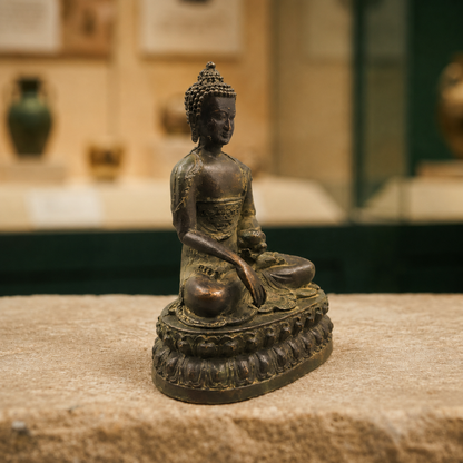Medicine Buddha | Tibetan Bronze Altar Fengshui Statue