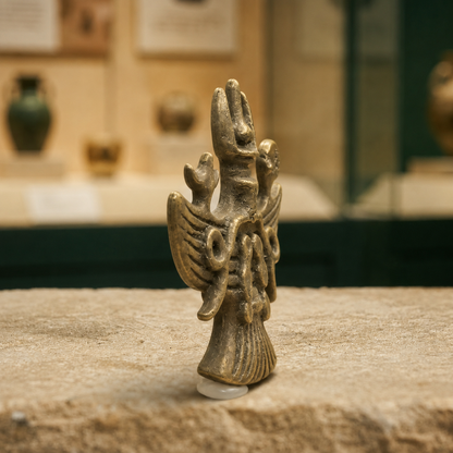 Garuda Pendant | Tibetan Thangka Altar Brass Amulet