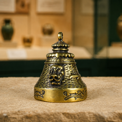 Double Lion Windbell | Tibetan Buddhist Bronze Chime