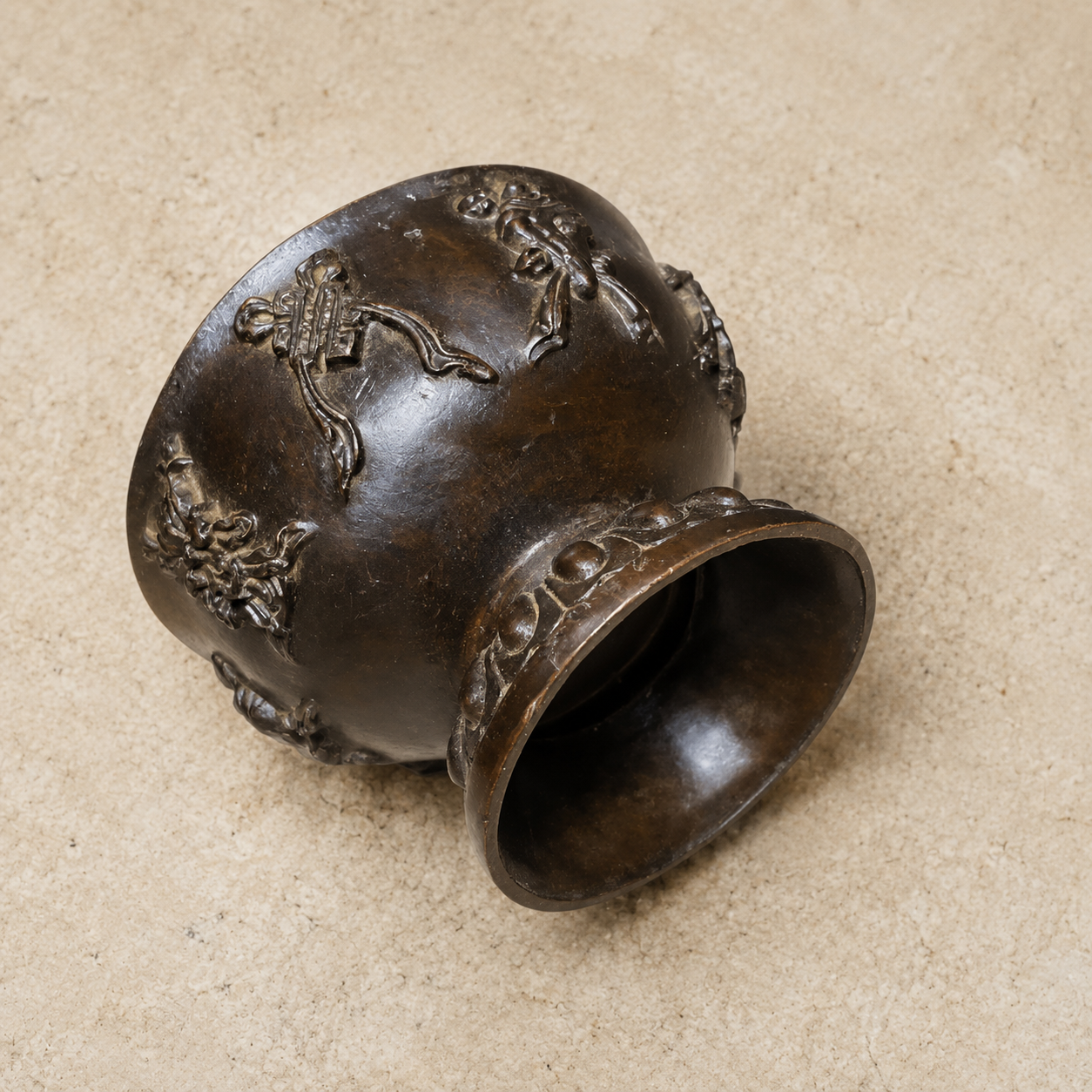 Tibetan Eight Auspicious Offering Cup
