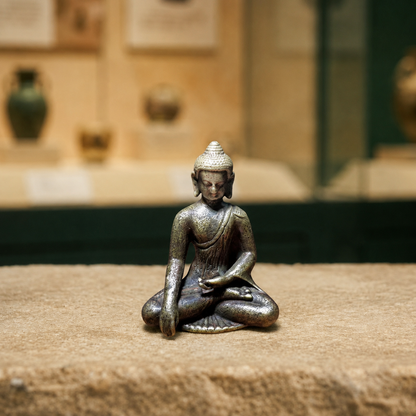 Shakyamuni Brass Statue | Tibetan Buddhist Ornament