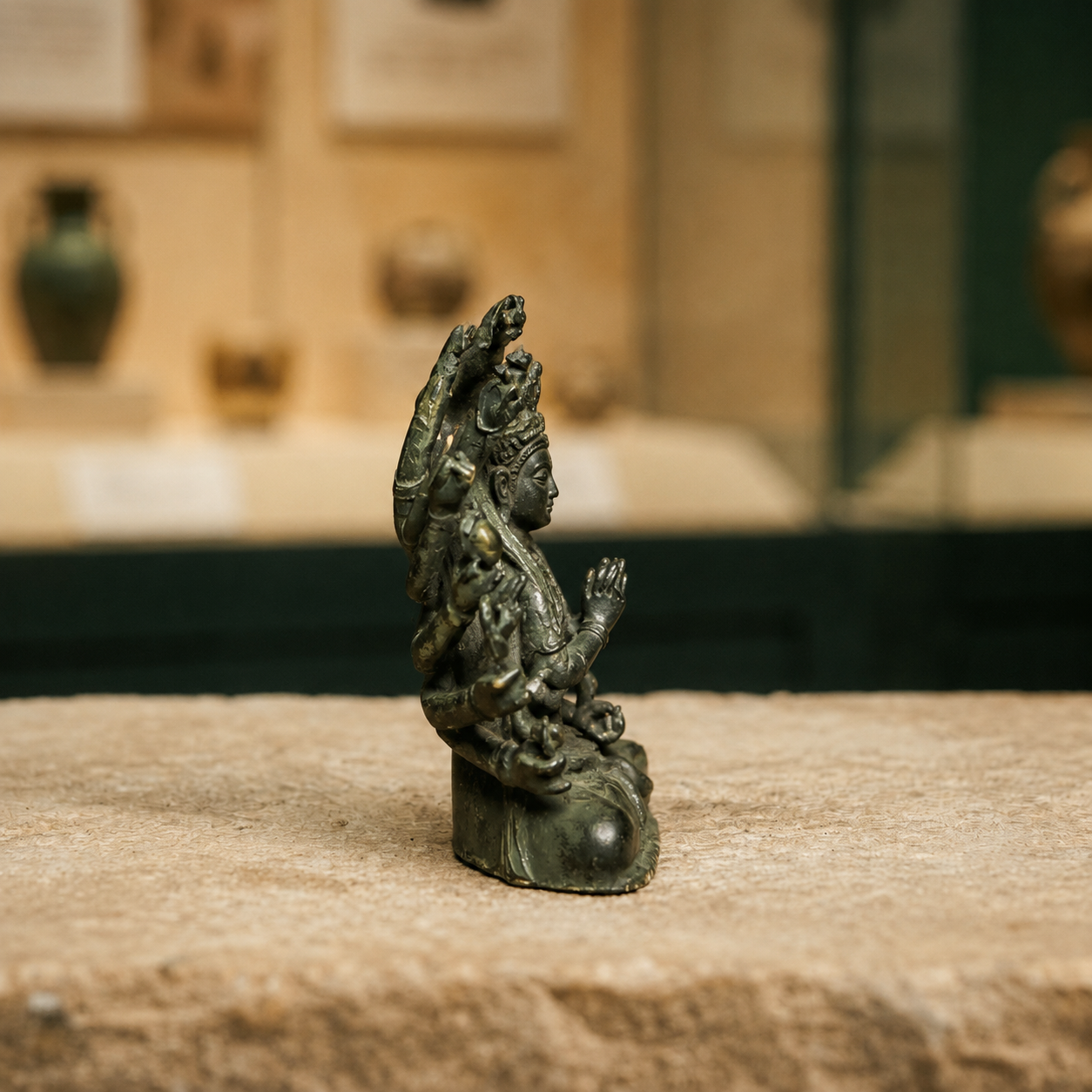 Thousand-Hand Guanyin | Tibetan Buddhist Brass Statue