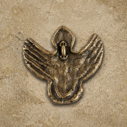 Tibetan Copper Garuda Belt Buckle | Vintage Guardian Jewelry