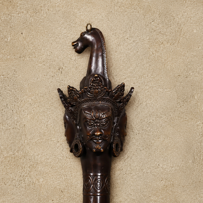 Copper Hayagriva Phurba Kila Ritual Dagger