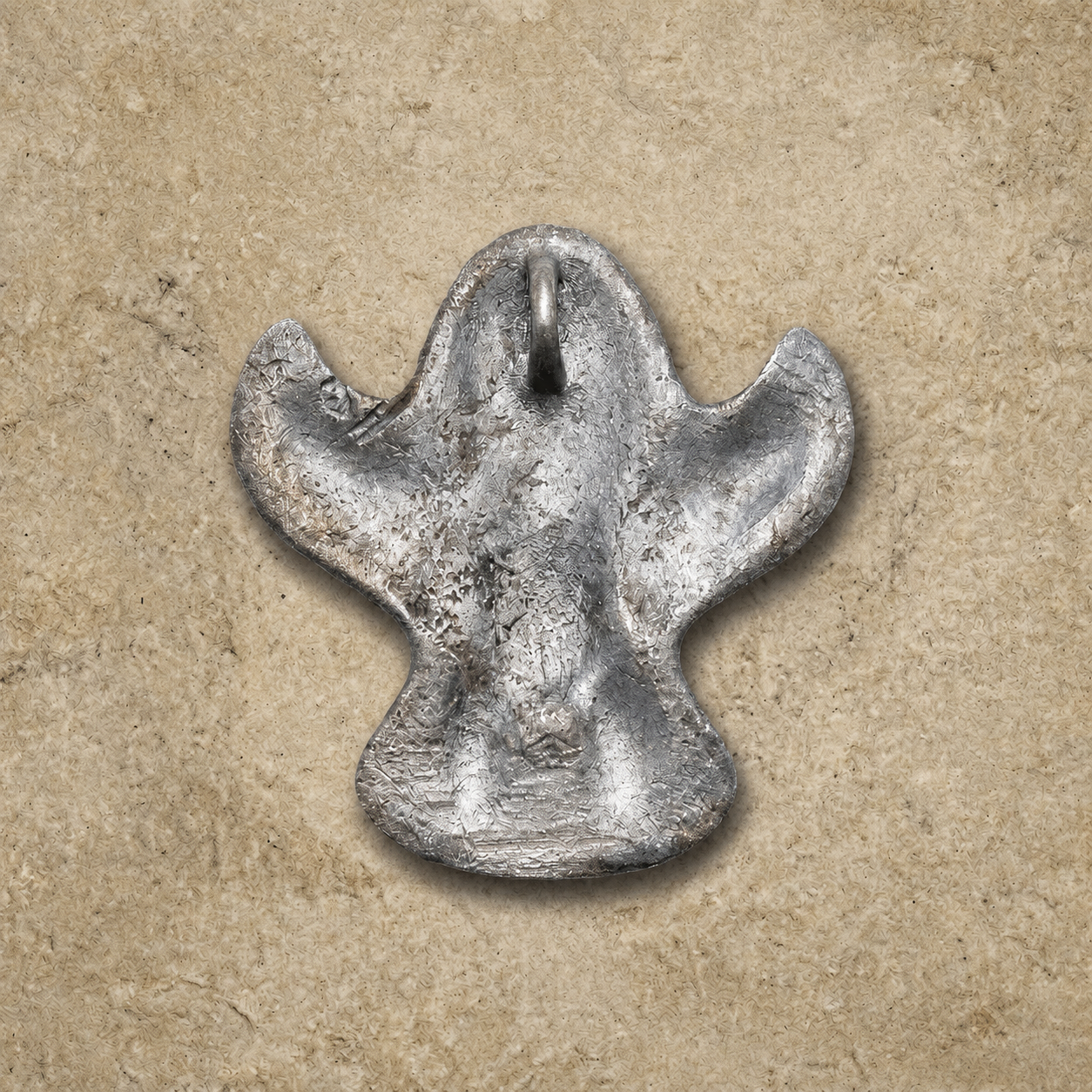 Tibetan Sky Iron Thokcha Garuda Amulet Sacred Bird