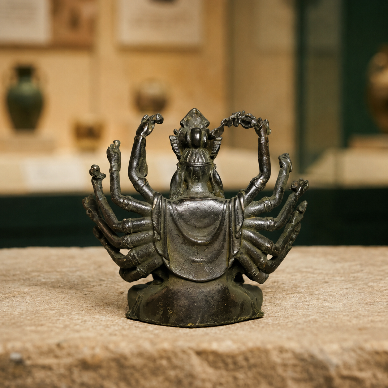 Thousand-Hand Guanyin | Tibetan Buddhist Brass Statue