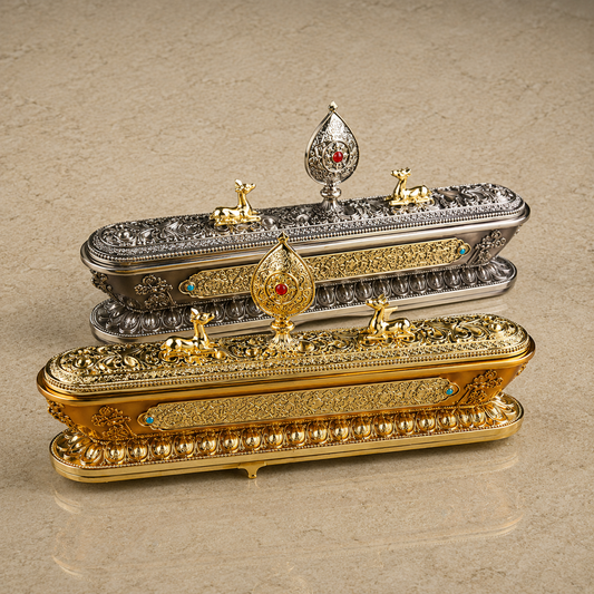 Guanyin Pendant & Double Deer Burner Set