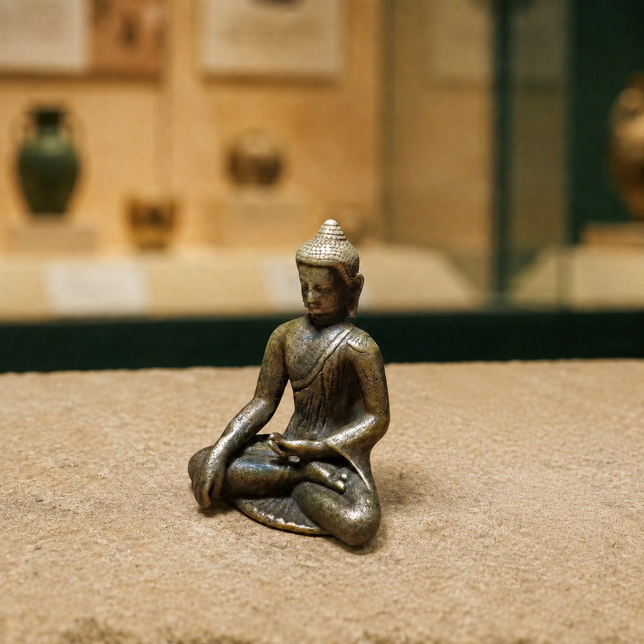 Shakyamuni Brass Statue | Tibetan Buddhist Ornament