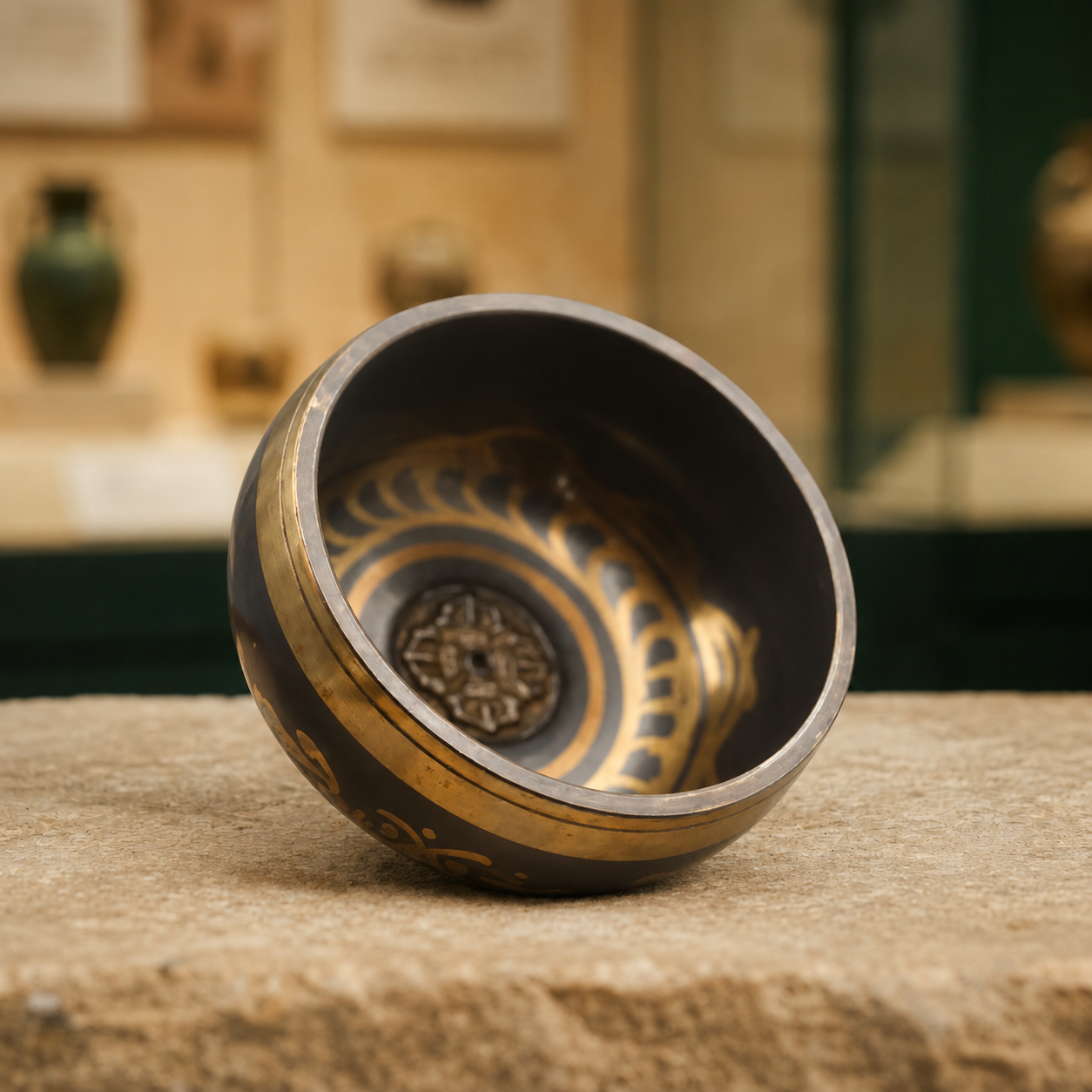 Meditation Singing Bowl | Tibetan Hand-Hammered Bowl