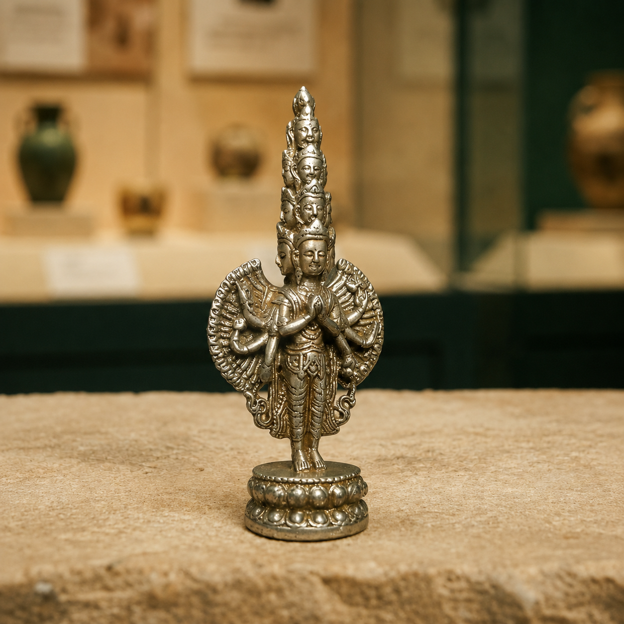 Thogchag Altar Statue | Tibetan Avalokiteshvara Tool