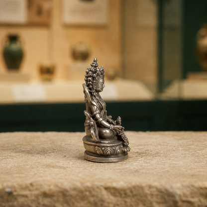 Jambhala Statue | Tibetan Rhinestone Wealth Buddhist