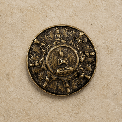 Zodiac Pendant, Copper Amulet Charm