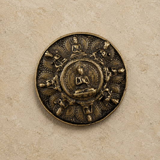 Zodiac Pendant, Copper Amulet Charm