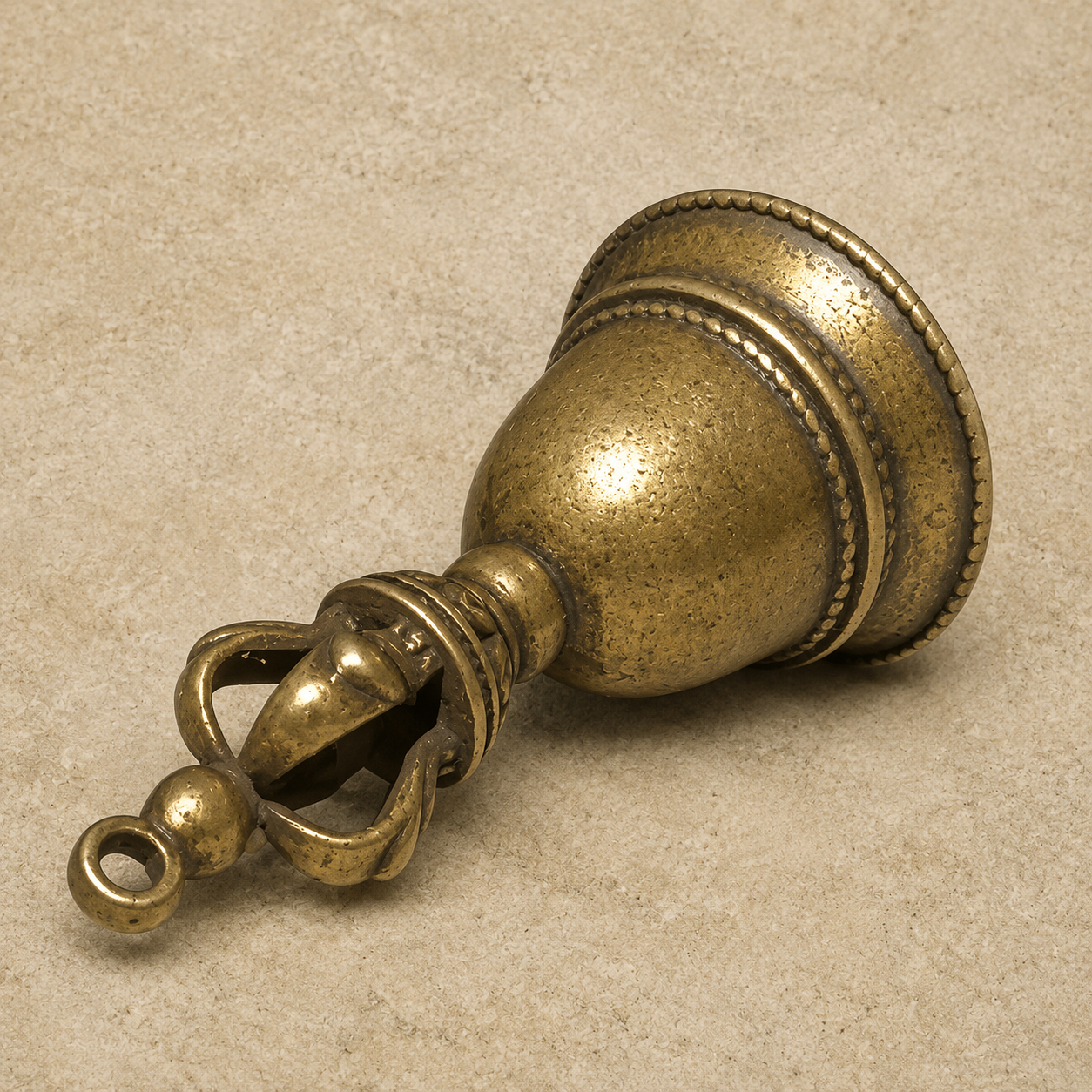 Vajra Hand Bell | Tibetan Buddhist Altar Bronze Dorje