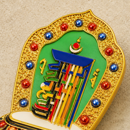 Kalachakra Mantra | Copper Thokcha Altar Decor