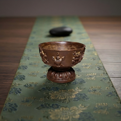 Tibetan Eight Auspicious Offering Cup