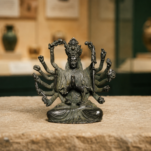 Thousand-Hand Guanyin | Tibetan Buddhist Brass Statue