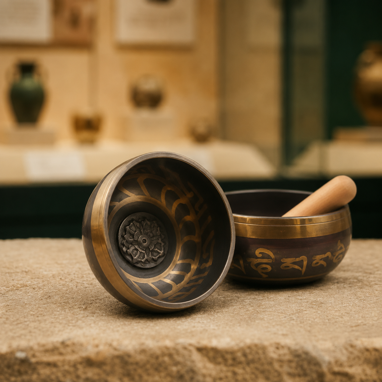 Meditation Singing Bowl | Tibetan Hand-Hammered Bowl