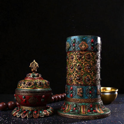 Tibetan Copper Incense Burner