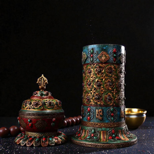 Tibetan Copper Incense Burner
