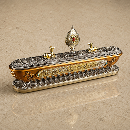 Guanyin Pendant & Double Deer Burner Set