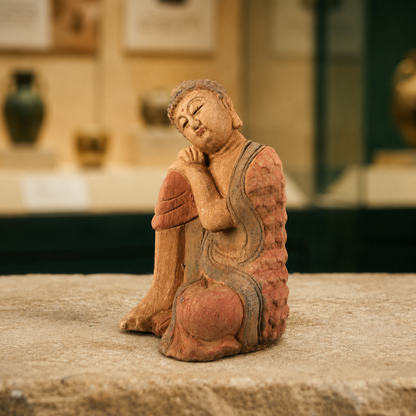 Wood Buddha Statue | Home Altar Meditation Zen