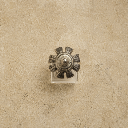 Tibetan Vajra, White Copper Ritual Tool