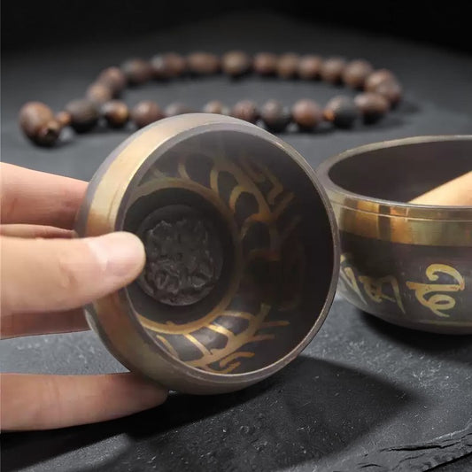 Primary product image of Tibetan Copper Mantra Singing Bowl