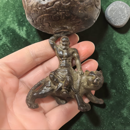 Tripod Incense Burner, Alloy Altar Censer