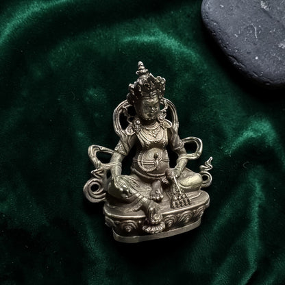 Detail of Small Jambhala Buddha Statue, Shrine Decor