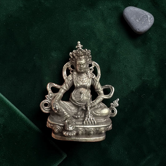 Main view of Small Jambhala Buddha Statue, Shrine Decor