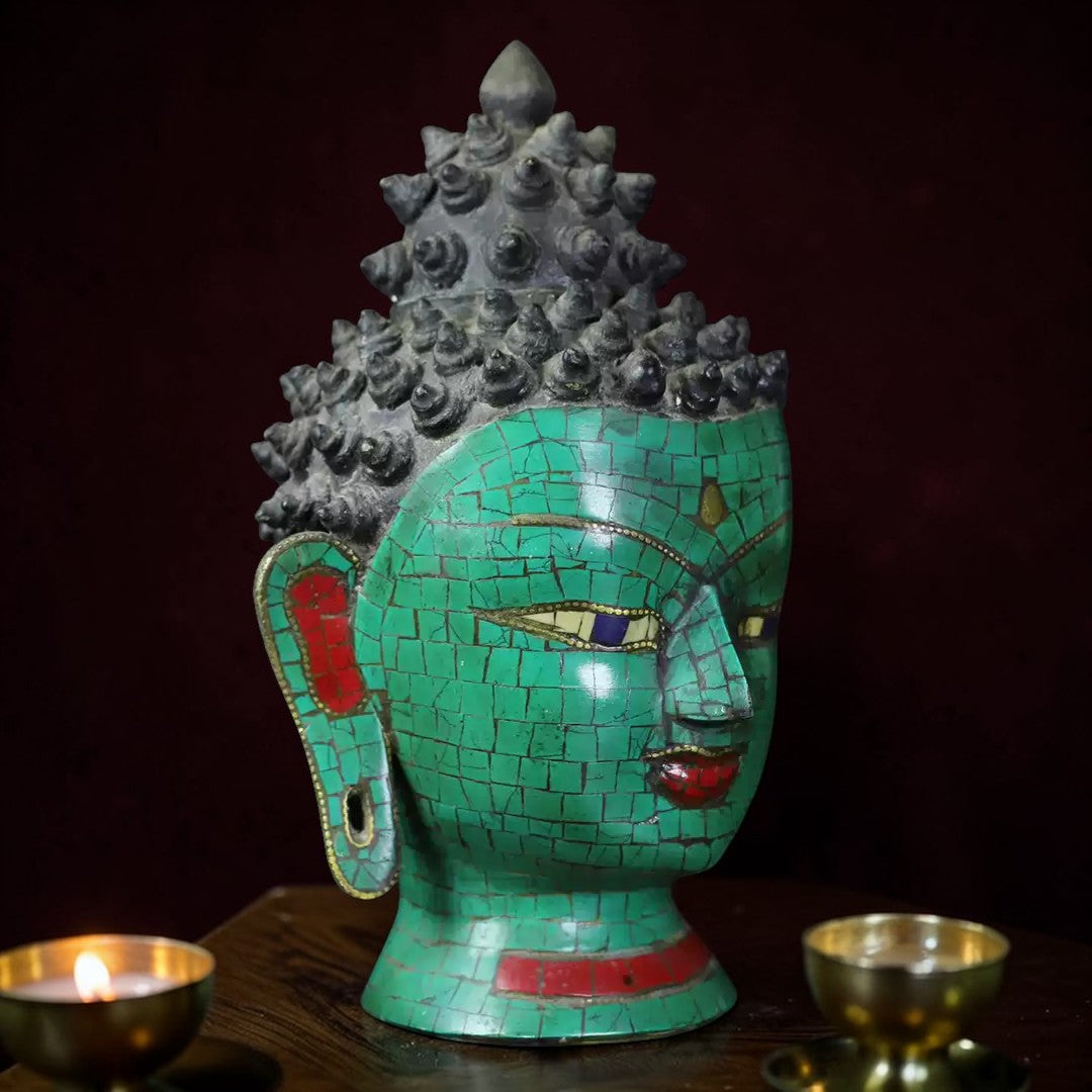 Shakyamuni Buddha Statue, Small Shrine Figure detail view 2